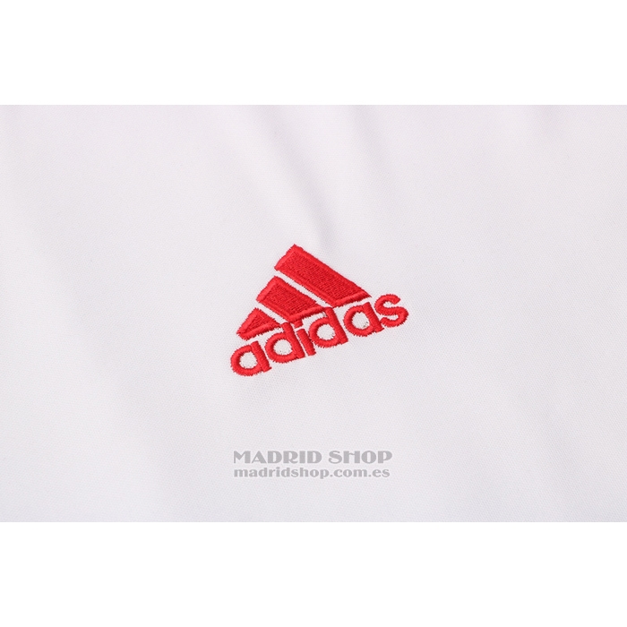 Chandal del Manchester United Manga Corta 2021-22 Blanco